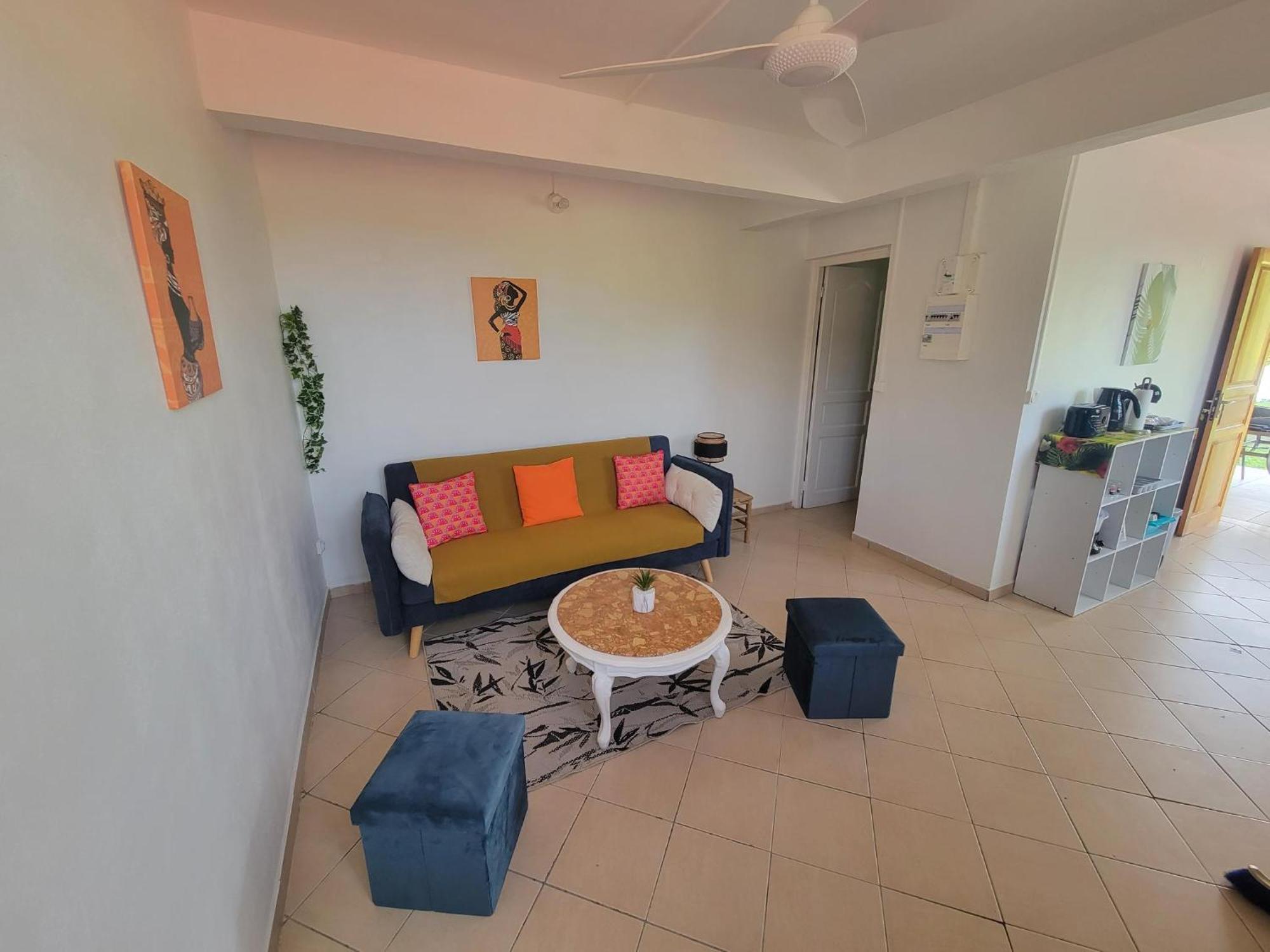 Apartmán Henri Mango Les Abymes Exteriér fotografie
